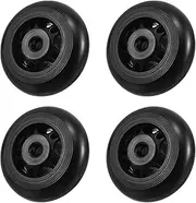 BIUDECO 4pcs Gym Accessory Wheels Plastic Roller Exercise Wheel Replaceable Roller for Fitness Equipment Suitable Home Gyms Accessories for Treadmill