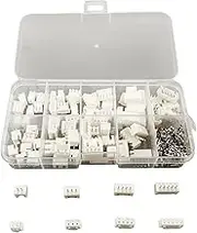 Yenghome 230pcs XH 2.54 mm Connector Kit, Male and Female 2/3/4/5 Pin Header Housing Connector Adapter Plug,Terminal Wires Socket Connectors Compatible with JST-XHP