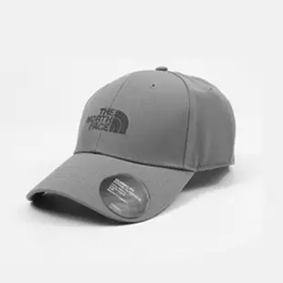 【The North Face】北面 帽子 棒球帽 運動帽 遮陽帽 RECYCLED 66 CLASSIC HAT 灰 NF0A4VSVSOU