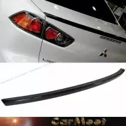 For 2008-2015 Mitsubishi Lancer EVO 10TH Look Carbon Fiber Back Trunk Spoiler (for: Mitsubishi)