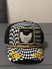 GOORIN BROS THE FARM WINNER ROUND UP CURVED TRUCKER SNAPBACK MENS HAT BLACK NEW