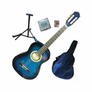 Axiom Beginners Guitar Pack - Full Size Blue