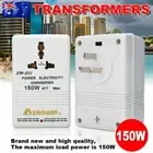 2pcs Voltage Converter 110V 120V to 220V 240V Step Up Down Transformer Adapter