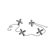 Alessi Objets Bijoux : Tripod GCH01 - Trivet with adjustable elements