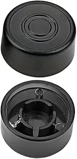 Levemolo Professional Guitar Footswitch Topper 2 Pack Effect Pedal Nail Caps for Guitar Pedals Protection Black