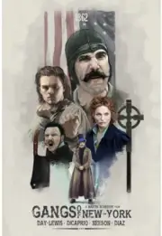 NYCC 2022 Gangs of New York Bill Amsterdam Poster Giclee Print Art 24x36 Mondo
