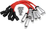 Spark Plug Wire W/Heat Shield Fit For CHEVY 1999-2006 LS1 Fit For VORTEC 4.8L 5.3L 6.0L Ignition coil