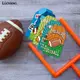 洛陽牡丹 超級碗橄欖球禮品吊牌美式Super Bowl主題派對裝飾書籤掛牌