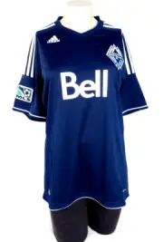 Adidas Climacool MLS Vancouver Whitecaps Blue Soccer Jersey Women's Large L NWT