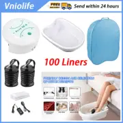 Ionic Detox Foot Basin Bath Spa Cleanse Machine Array Body Care Footbath Kit AU