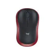 Logitech Wireless Mouse M185 - Red, Comfortable, compact, and easy to use