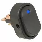 Reliance Universal Golf Cart On/Off Rocker Switch with Blue LED Light