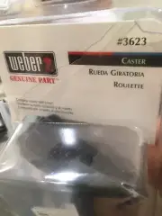 ONE Weber Replacement Caster Wheel BBQ Grill #3623 New