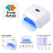 Cordless 36W Aurora UV LED Nail Lamp - Smart Sensor & Quick Curing for Gel Nails