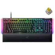 Razer BlackWidow V4-Mechanical Gaming Keyboard (Yellow Switch) [RZ03-04691800...