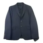Joseph Reading Techno Wool Stretch Navy Mens Blazer Size 44R NWT
