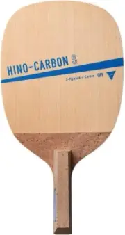 Victas Hino-Carbon Table Tennis Racket Japanese Style Pen Holder for Attack