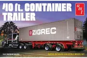 AMT 1:24 40' Semi Container Trailer