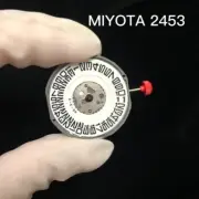 Miyota 2453 New Quartz Movement Watch Stem Date at 3