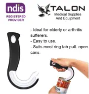 CAN OPENER RING PULL ELDERLY OLD ARTHRITIS DISABLED KITCHEN LIVING AID