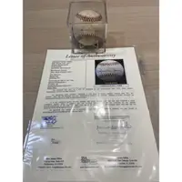 在飛比找蝦皮購物優惠-MLB美國大聯盟 Mariano Rivera親筆簽名球JS