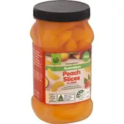 Woolworths Australian Peach Slices In Juice 700g