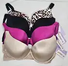 Joyspun Womens Lifting Plunge Plus Size Full-Figure Full Support Bra NWT