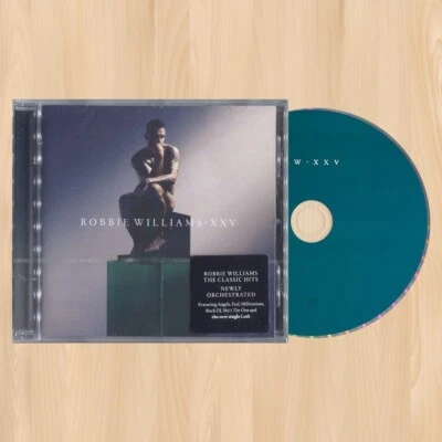 GREEN COVER---- Robbie Williams XXV CD Angels FEEL Candy LOST Millennium 0809