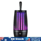 _ 1200mAh Bug Zapper Rechargeable Electric Mosquito Killer Lamp (Black)