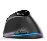 Zelotes 2.4G Ergonomic Mouse USB Wireless Vertical Rechargeable Gaming Mice