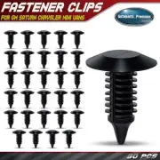 30Pcs Nylon Trim Panel Retainer Fastener Clips for GM Saturn Chrysler Mini Vans