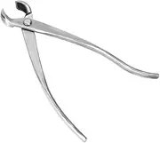 Knob Cutter Bonsai Tools, 210mm Stainless Steel Knob Cutter, Round Edge Bonsai Shear Scissors, Landscape Modeling Garden Bonsai Tools