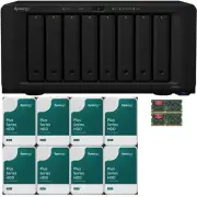 Synology DS1821+ DiskStation 8GB RAM 32TB (8x4TB) Synology Plus Drives