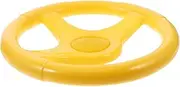 SOPOTUTU Steering Wheel Car Accessory Safe Plastic Playground Wheel for Enhances Outdoor Playtime and Family Interaction Quick Tool Installation for Backyard Fun