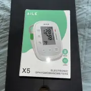 Brand New Aile X5 Electronic Sphygmomanometer Monitor & Blood Pressure Arm Cuff