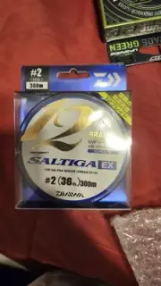 daiwa saltiga 12 braid ex PE 2 300m