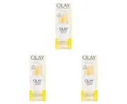 3x Olay 75ml Moisturising Lotion SPF25 Broad Spectrum w/ Aloe/Green Tea Extracts