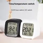 Lcd Display Multifunction Clock Battery Operated Led Alarm Clock