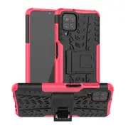 MCC Heavy Duty Samsung Galaxy A12 Handset Shockproof Case Cover A125 [Pink]