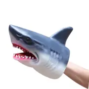 Hand Puppets Dinosaur T-Rex Shark Tiger Plush Toy for Kids Gift