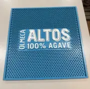 Lot Of 3 Olmeca Altos 100% Agave Tequila Bar Mat Heavy Duty Rubber 14x14 New