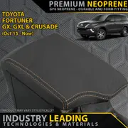 Toyota Fortuner - GP6 Premium Neoprene Console Lid Cover (Made to Order)