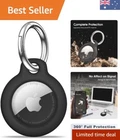 Airtag Holder Air Tag Case with Keychain, Anti-Scratch Airtags Key Chain for ...