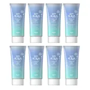 Rohto Mentholatum Skin Aqua Tone Up UV Essence SPF50+ PA++++80gBlue (8ea) Set