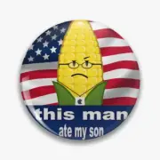 Inanimate Insanity Steve Cobs This Man Ate My Son Pin Buttons Brooches Jewelry A