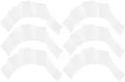 uxcell Silicone Swimming Gloves, 3 Pair Webbed Swim Gloves Finger Frog Type Water Resistance Gear Paddle Fins for Aquatic Training, White, S