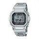 【CASIO 卡西歐】G-SHOCK電波藍牙電子錶GMW-B5000D-1(銀)