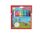 Stabilo 12-Pieces Power Max Fibre Tip Pens (Assorted)