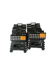 Folding Step Stool 9" 12 Pack for Adults and Kids Holds up to 300 lbs ,Non-Slip