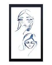 Ready2HangArt Sisters No 4 Framed Print Wall Art